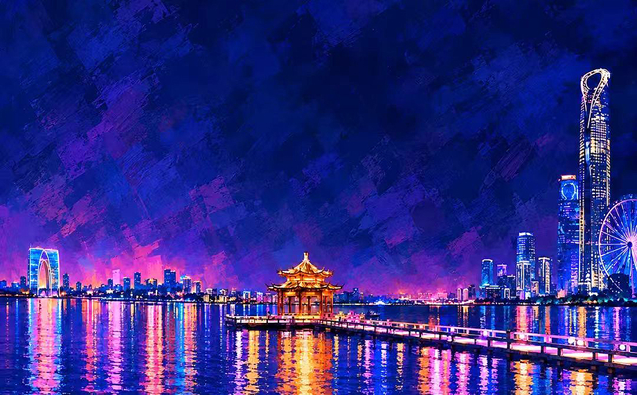 金雞湖之夜，高光啟幕！